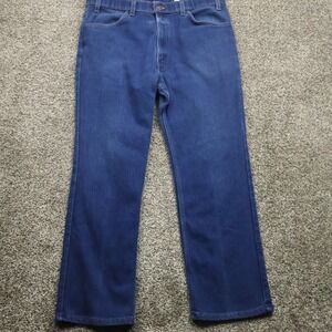 Levi's Action Jeans Men's 34x27 Blue Denim Relaxed Fit Made in‎ USA Vintage